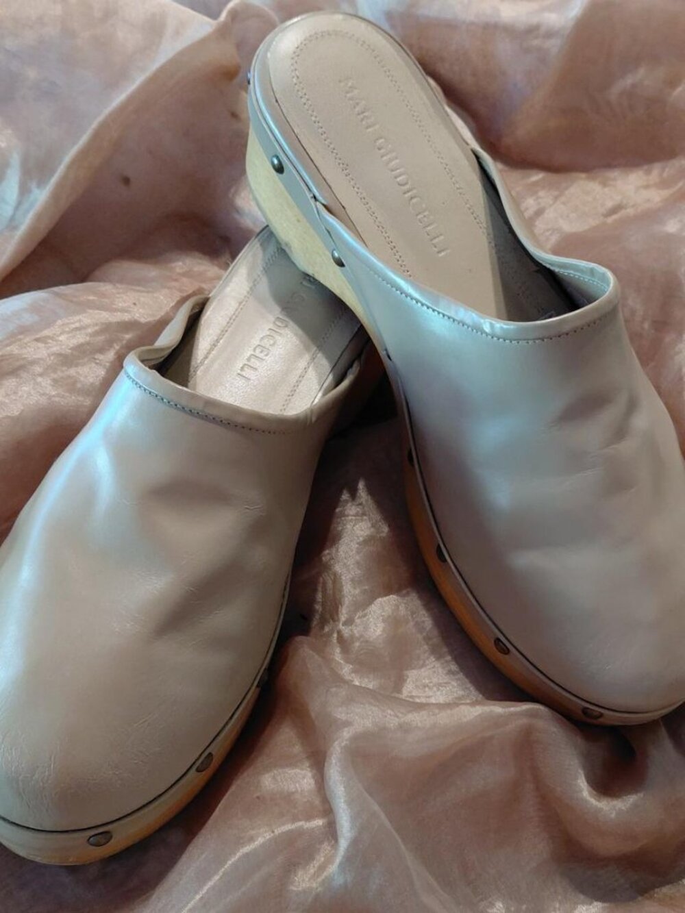 Maria Giudicelli Bone Urca Clog